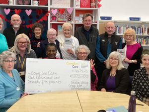Supporting image for story: Writing group’s boost for Compton Care