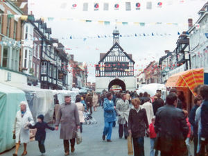 Supporting image for story: Memories from Jo's album of Bridgnorth twinning