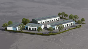 An artists impression of how the completed scheme could look in Kidderminster