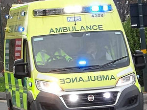 Supporting image for story: Man taken to hospital after car hits stationary bus in Telford