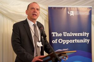 Vice chancellor Geoff Layer