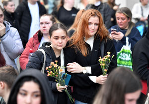 Liam Payne vigil in Chamberlain Square, Birmingham