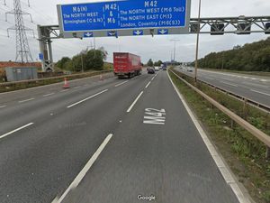 Supporting image for story: Motorists facing 10 miles of congestion due to damaged M42 bridge