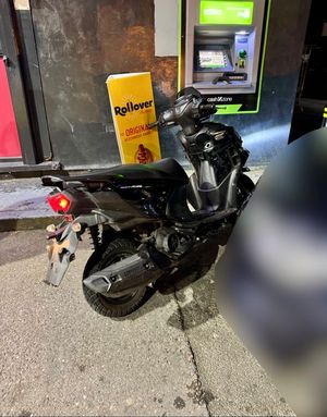 The stolen moped which was being ridden around Kings Heath.
