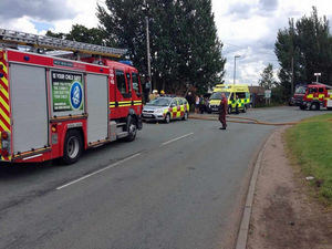Supporting image for story: Staffordshire paint plant blaze was an accident