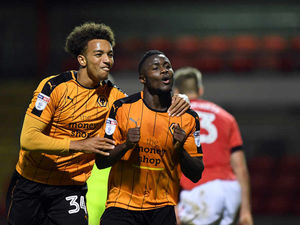 Supporting image for story: Bright Enobakhare steals late win for Wolves in Checkatrade Trophy