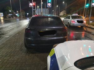 Supporting image for story: Arrest after fireworks thrown from car at people in street