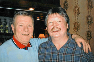 Jim Geraghty, left, and Simon Weston