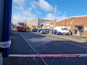 Supporting image for story: Walsall car garage fire: Six fire crews working to tackle blaze at Shaz Autos - LIVE updates