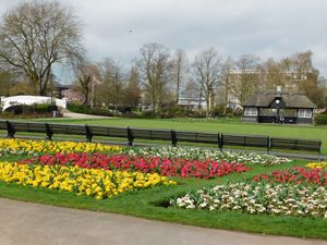 Victoria Park in Stafford. Photo by Staffordshire LDR Kerry Ashdown. Free for use by all BBC news wire partners