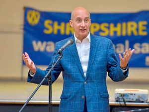 Supporting image for story: Adonis joins People’s Vote rally in Shrewsbury - with video