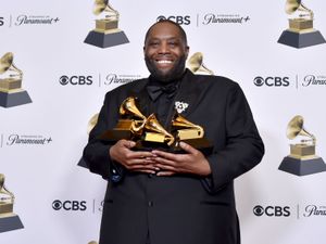 Supporting image for story: US rapper Killer Mike ‘handcuffed’ at Grammy awards after winning three gongs