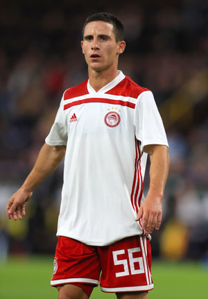 Podence during his time with Olympiacos (PA)
