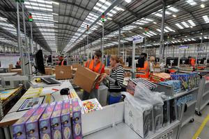 Inside Amazon's warehouse in Rugeley