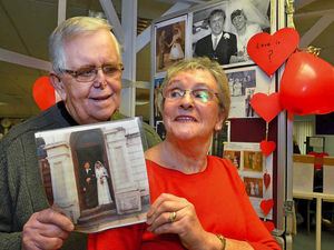 Supporting image for story: More than 100 couples display wedding pictures at Black Country library