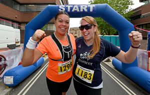 Laura Jones and Lindsey Gould from Wolverhampton.