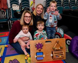 Some of the families 