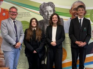 Supporting image for story: Local MP praises George Salter Academy in recent visit