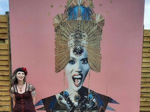 Supporting image for story: Wellington artist commissioned to create portraits of iconic women for major arts festival