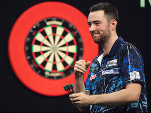 Supporting image for story: Luke Humphries labels Gary Anderson labelled 'one of the greatest' ahead of Wolverhampton last eight clash