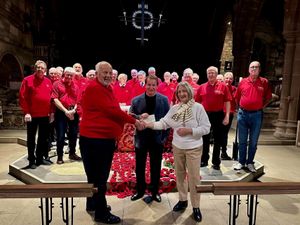 Supporting image for story: Concert hits the high notes by raising £1,200 for cancer charity