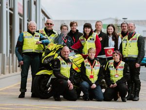 Supporting image for story: Blood bike volunteers on the road to raise funds