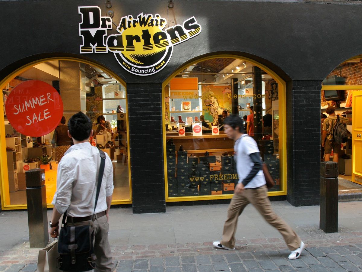 Dr Martens sales slip after pulling back from discounts