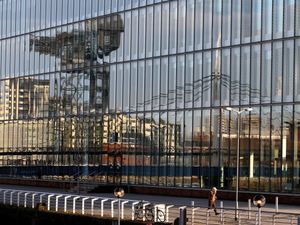 Supporting image for story: BBC Scotland programming back on air as fire at Pacific Quay extinguished