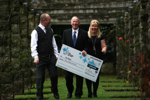 Vic Eden with son, Gary, and daughter, Gillian