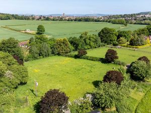 Supporting image for story: Plot of land in Ludlow with planning permission for home next to river bank hits the market
