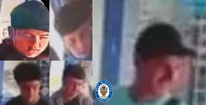 West Midlands Police have released this image of the men it wants to speak to. Photo: West Midlands Police