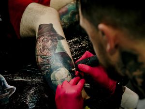 Supporting image for story: GALLERY: Tattoo fans flock to Telford show