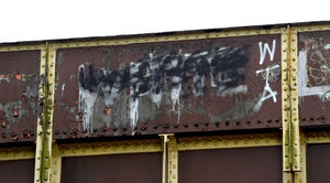 The word 'white' has now been painted over