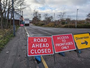 Supporting image for story: Black Country road closed due to 'dangerous structure'