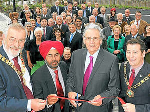 Supporting image for story: Proud day as ribbon is cut on Wellington's new civic centre