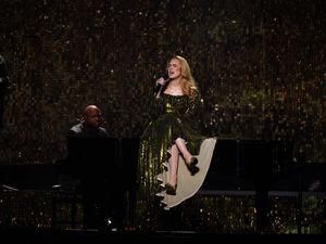 Supporting image for story: Adele celebrates ‘happy happy Pride’ during her last BST performance