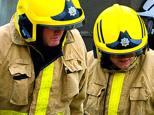 Supporting image for story: Firefighters tackle agricultural vehicle fire in Whitchurch