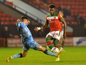 Supporting image for story: Walsall defender Rollin Menayese joins Aldershot on loan