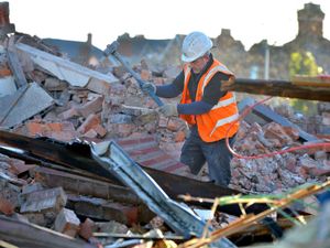 Supporting image for story: Diggers move in at Shrewsbury's former Copthorne Barracks - with video and pictures