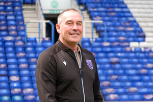 Super Bob Taylor in the Albion Foundation dugout for the day