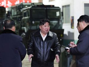 Supporting image for story: North Korea launches ballistic missile towards sea, South Korea says