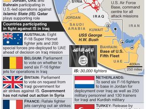 Supporting image for story: Poll: Should Britain be involved in air strikes against Isis?