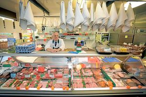 Colin Bates of Bates Butchers.