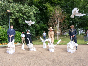 Supporting image for story: Telford marks VJ Day with socially distanced ceremony and Japanese tour