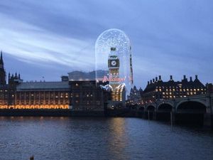 Supporting image for story: Big Ben brought back to life by Snapchat augmented reality
