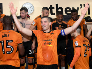 Supporting image for story: Wolves skipper Conor Coady shares joy of sealing promotion to the Premier League