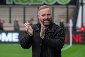 Hednesford Town manager Gavin Hurren. Pic via: Harry Owen
