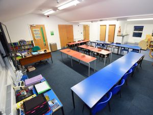 Supporting image for story: School celebrates opening of new classroom