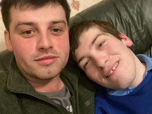 Supporting image for story: 'I'm racing a horse across Powys to support the charity that helped my disabled brother - but I don't expect to win!'
