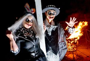 Bobby Jo and Jack Busby (Dark Hatters), from Dudley and Birmingham